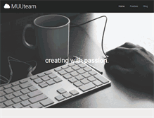 Tablet Screenshot of muuteam.com